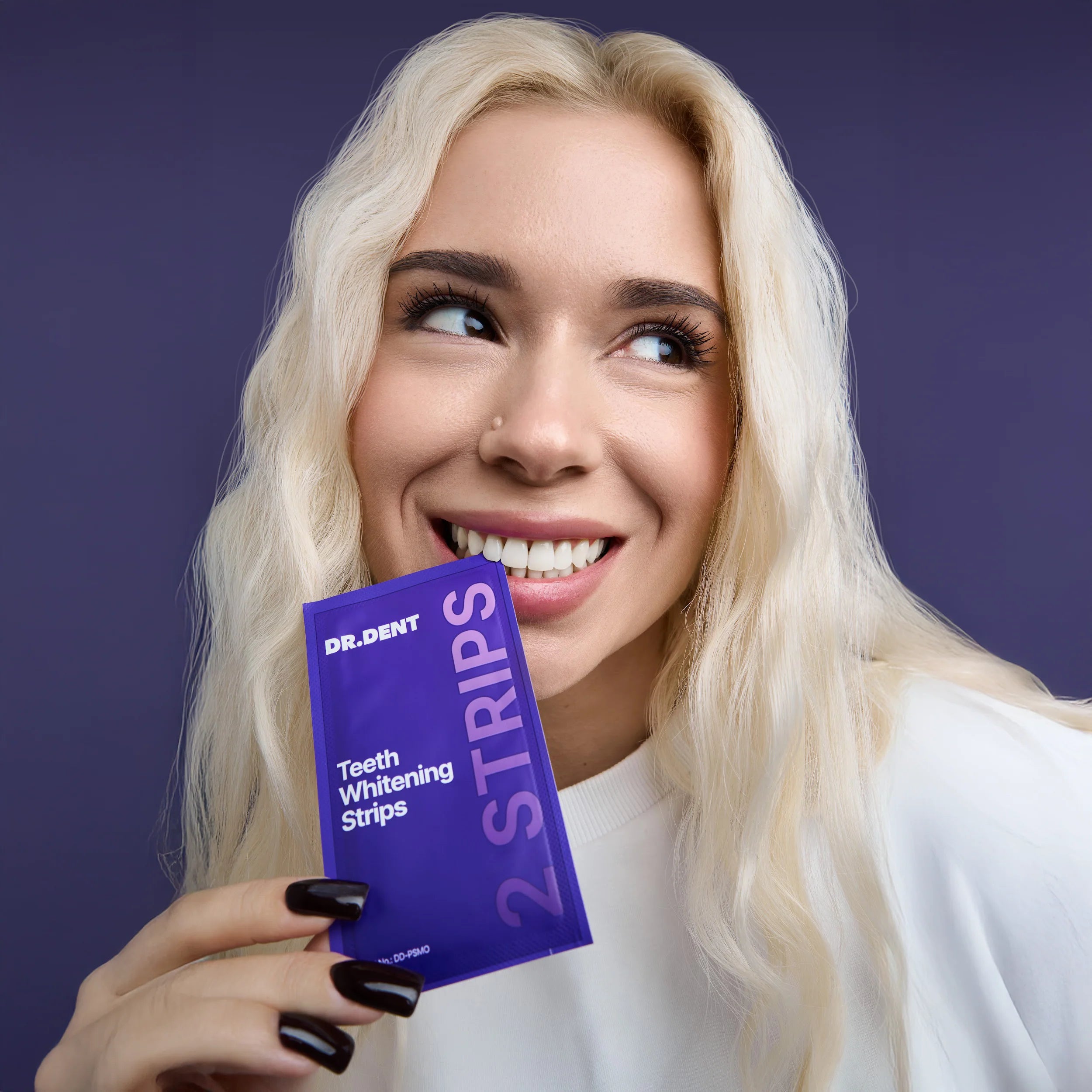 Dr. Dent Purple Teeth Whitening Strips – Fast Results, Zero Sensitivity